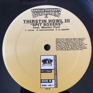 Rawkus Soundbombing Vinyl Record thirstin howl lo lifes vintage rawkus Mos Def